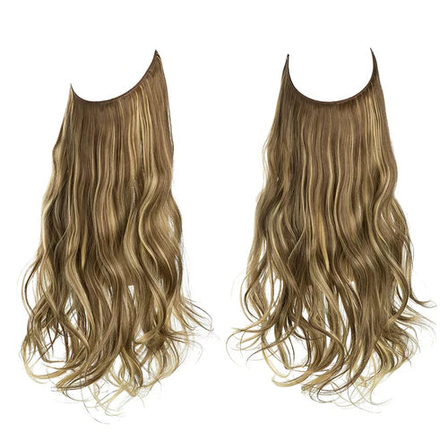 Extensions de cheveux blonds/cendres dorés