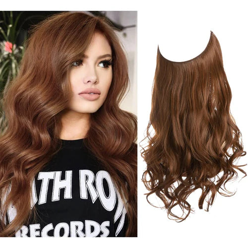 Extensions de cheveux légers auburn