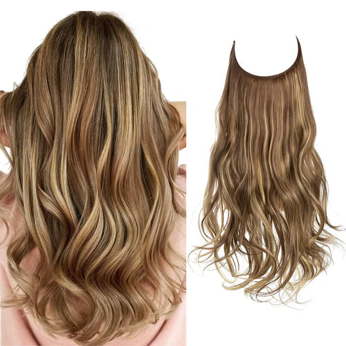 Extensions de cheveux blonds/cendres dorés