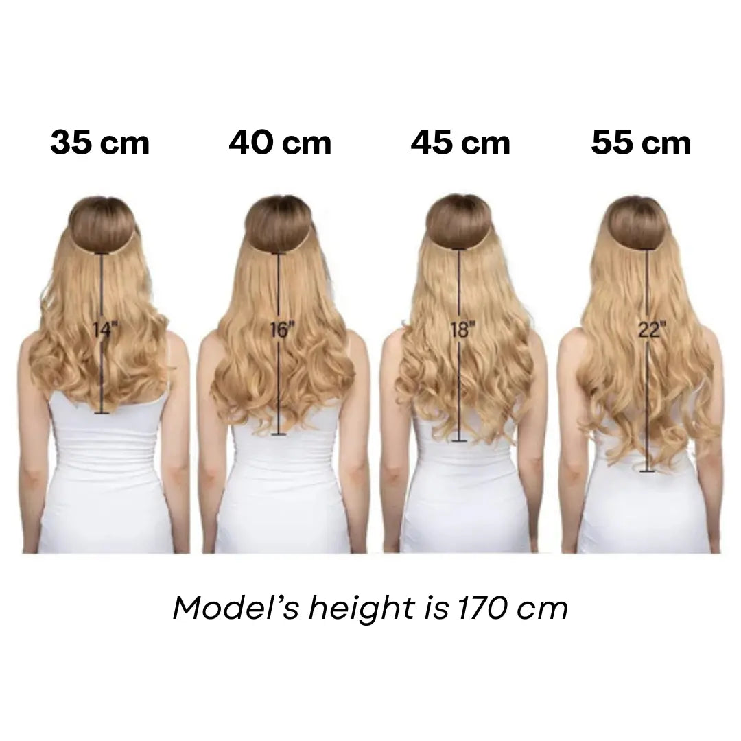 Ash Moyen Brun/cendre Extensions de cheveux blonds