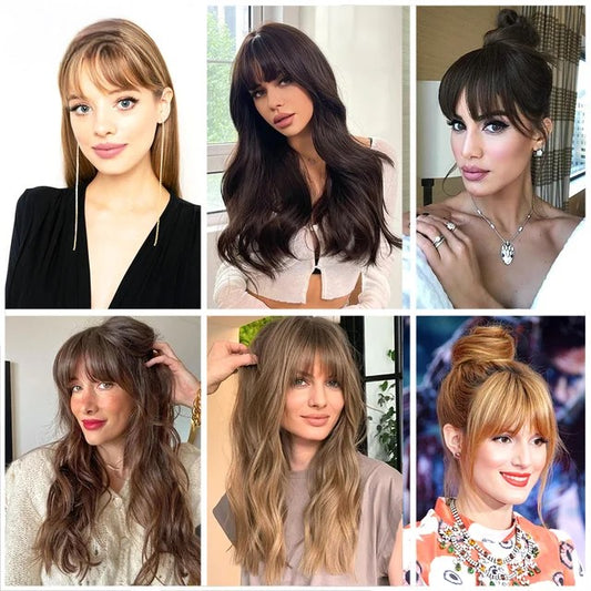 Luxora™ Clip-In Bangs