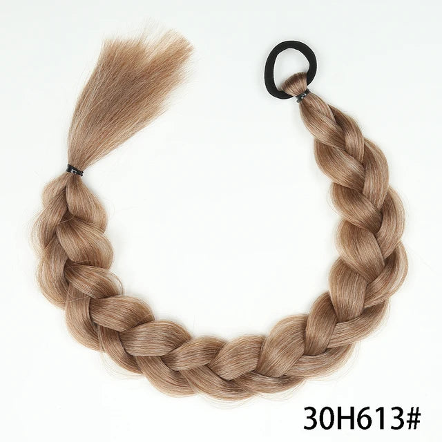 Treccia di capelli bagliori naturali