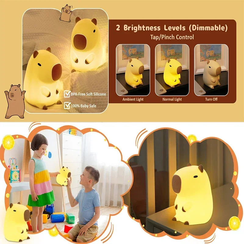 Capybara Night Light