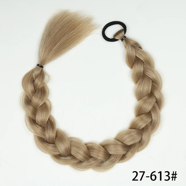 Treccia di capelli bagliori naturali
