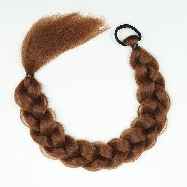Treccia di capelli bagliori naturali