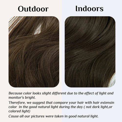 Cenere medio e mezzo di capelli castani