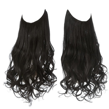 Estensioni di capelli da nero a grigio