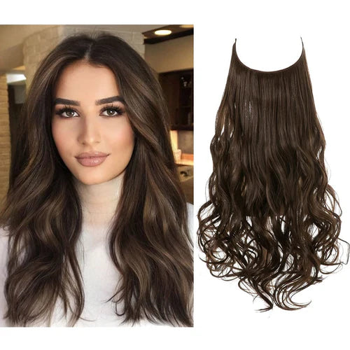 Cenere medio e mezzo di capelli castani