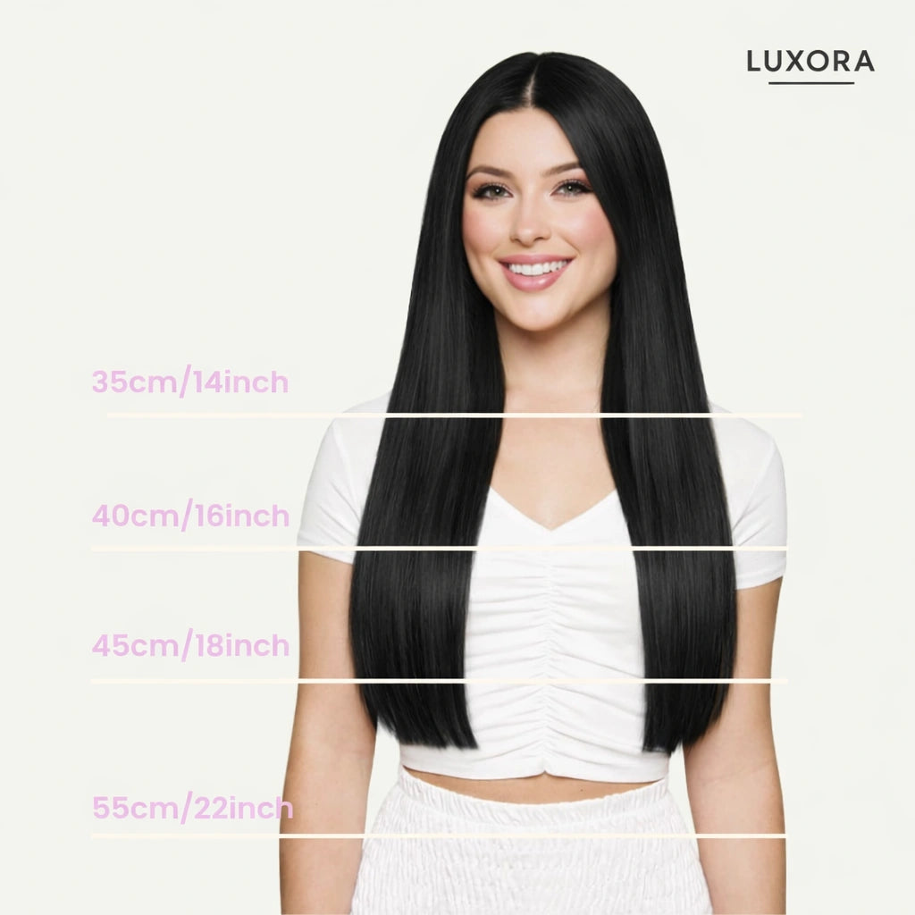 Smoky Blonde Straight Hair Extensions