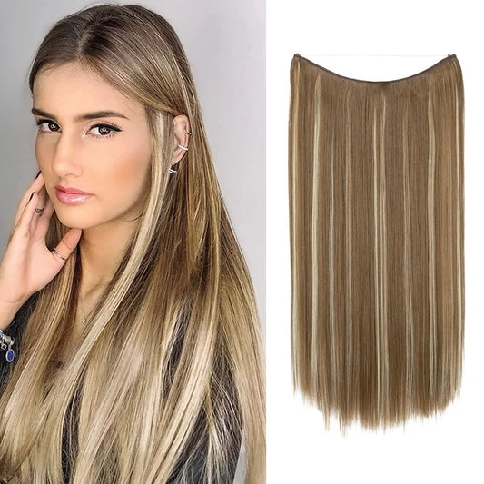Miel extensions de cheveux blonds blonds