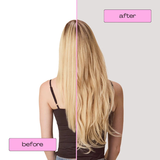 Beach Blonde Straight Hair Extensions
