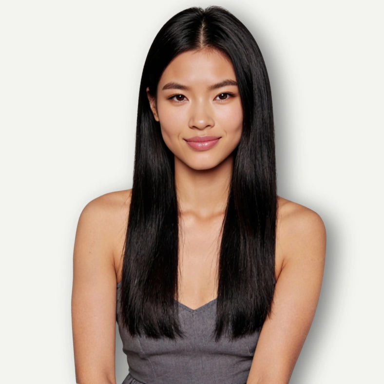 Dark Brown Straight Hair Extensions