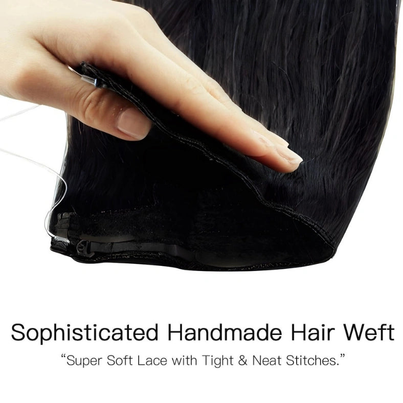 Smoky Blonde Straight Hair Extensions