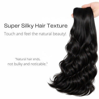 Jet Black Hair Extensions
