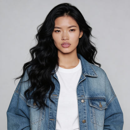 Jet Black Hair Extensions