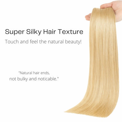 Light Blonde Straight Hair Extensions