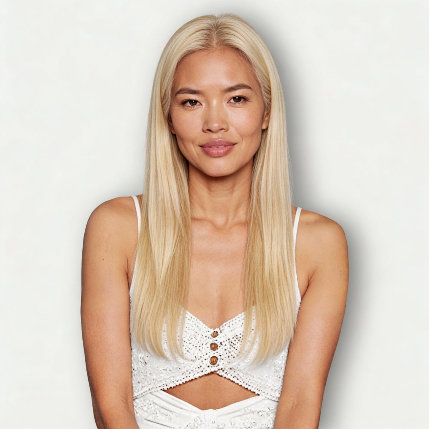 Light Blonde Straight Hair Extensions