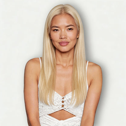 Light Blonde Straight Hair Extensions