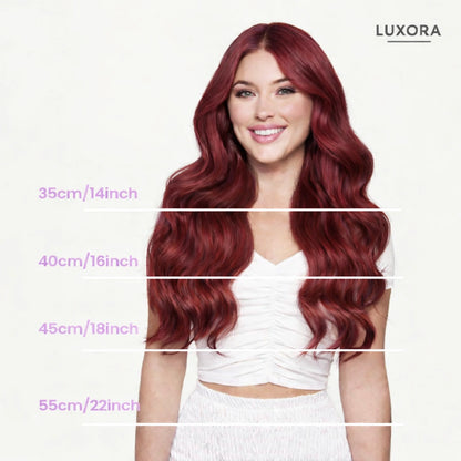 Wine Red Hair Extensions