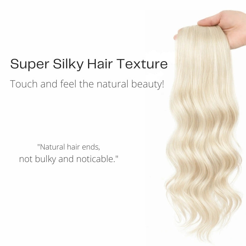 Platinum Blonde Hair Extensions